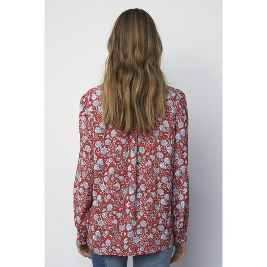 Overview second image: Zadig&Voltaire blouse taos flowers field