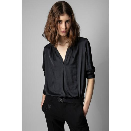Overview image: Zadig&Voltaire blouse tink satin perm