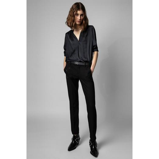 Overview second image: Zadig&Voltaire blouse tink satin perm
