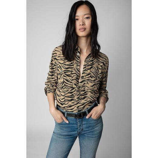 Overview image: Zadig&Voltaire blouse teros tiger