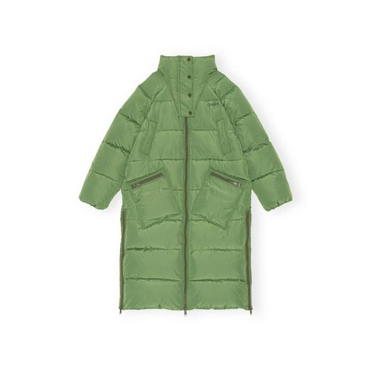 Overview image: Ganni oversized tech puffer coat