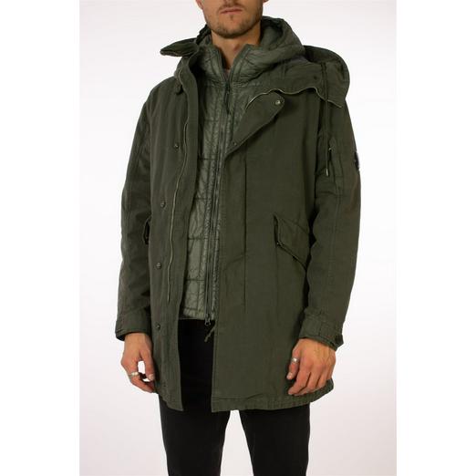 Overview image: CP Company 50 fili  army parka