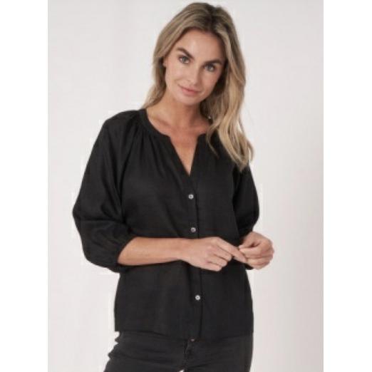 Overview image: Repeat Cashmere blouse linnen